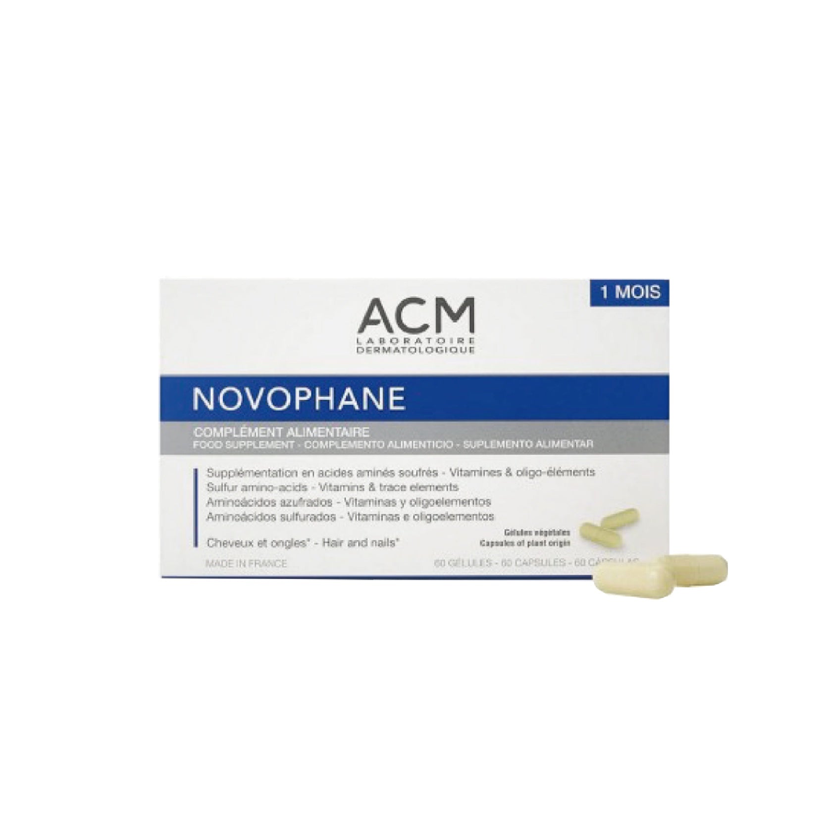 ACM NOVOPHANE CÁPSULAS X 60U