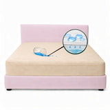 Protector colchon king antifluido 200x200cm