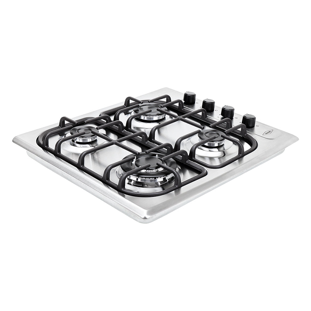 Estufa de Empotrar Haceb Inox 60x43 Mixta 120v a Gas Propano