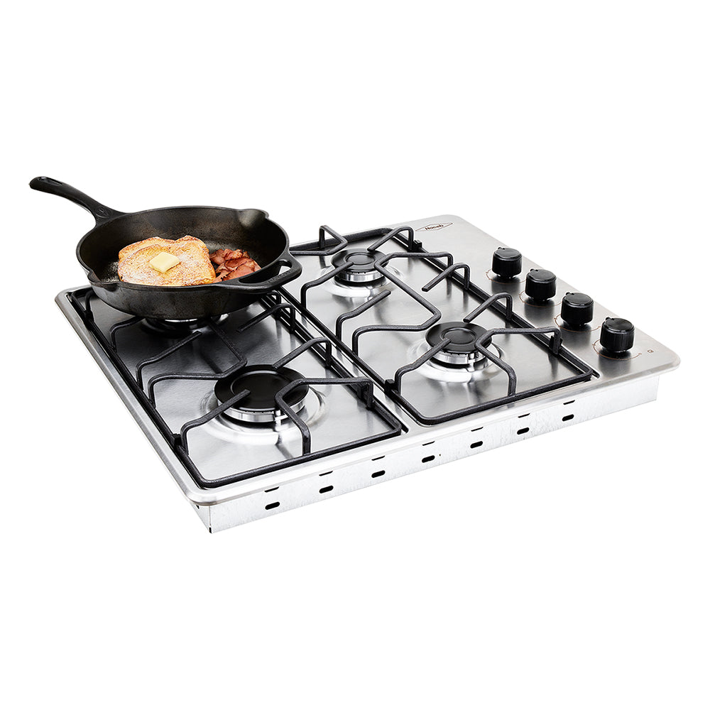 Estufa de Empotrar Haceb inox 60x43 Platina a Gas Natural