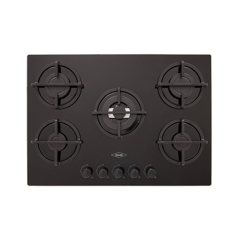 Estufa De Empotrar CUB  Plata 76 Cristal HF 3C GN