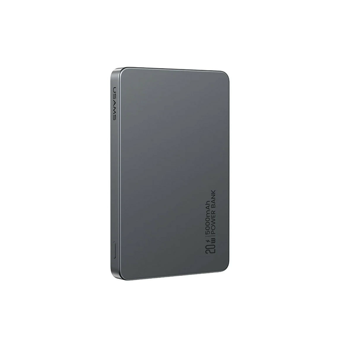 USAMS POWERBANK PD 20W MAGNÉTICO CARGA RÁPIDA WIRELESS 5000MAH GRIS (CD231)