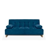 SOFACAMA GLASER 3 POSICIONES 180 X 85 TELA AZUL