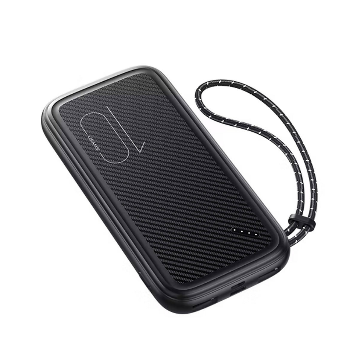 POWERBANK CON CINTA 10.000MAH NEGRO (US-CD150)