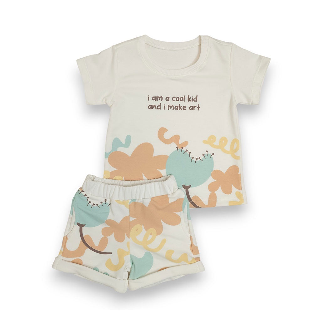 61960 CONJUNTO NIÑA BEBÉ - BURDA ESTAMPADO