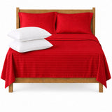 Combo juego de sábanas + 1 almohada siliconada sencillo