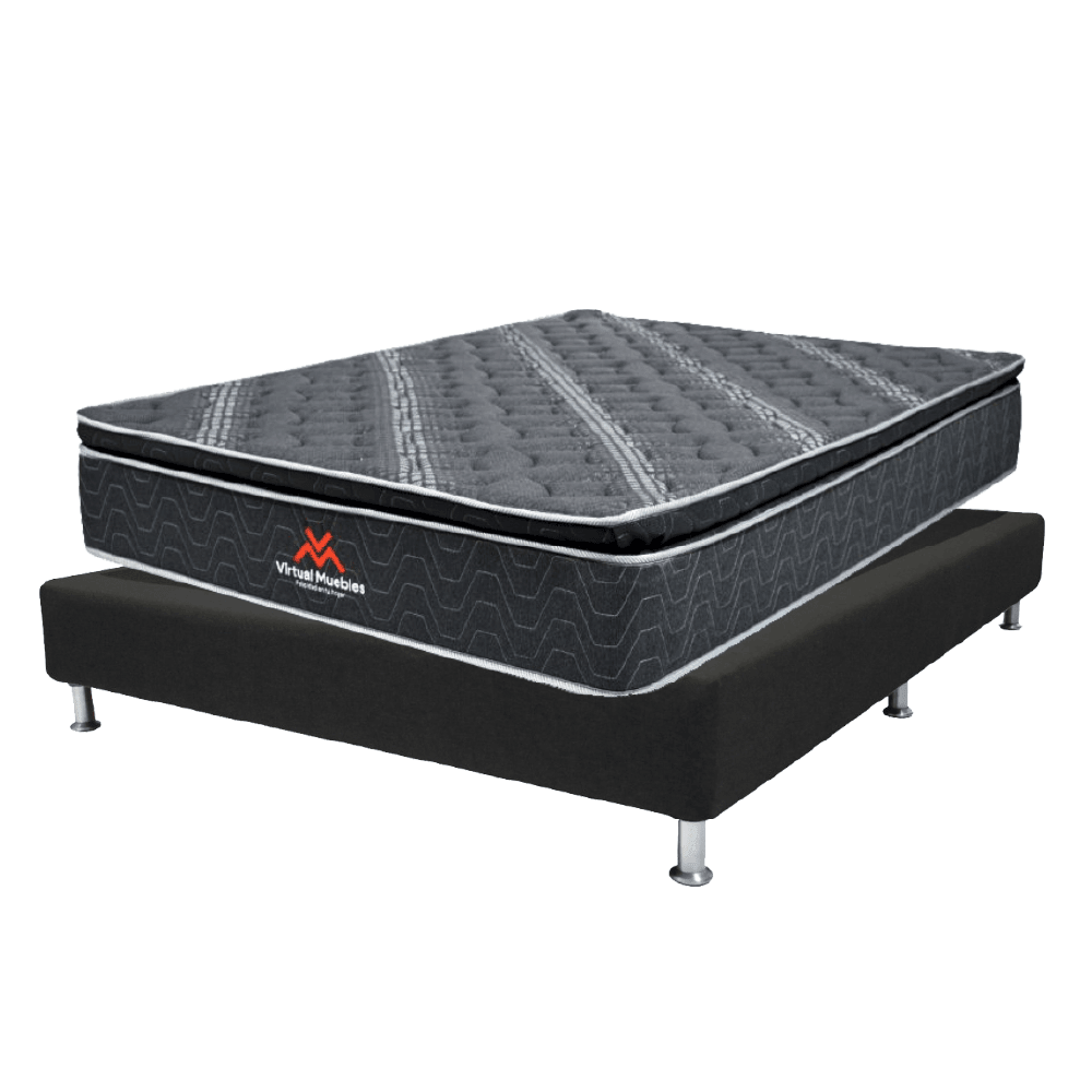 COMBO PARA HABITACIÓN OPTATO, INCLUYE CAMA DOBLE Y COLCHÓN