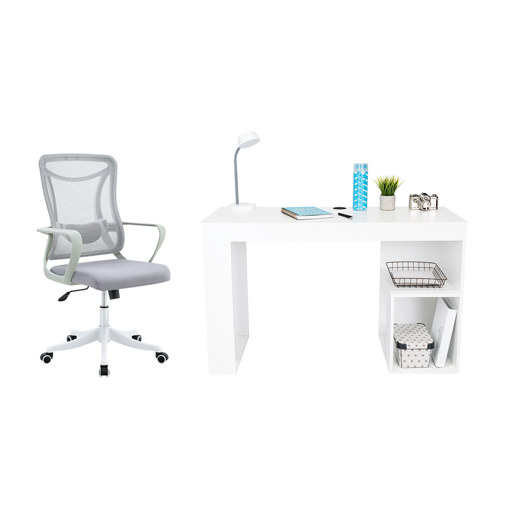 Combo para Oficina Smart, Incluye Escritorio y Silla de Escritorio