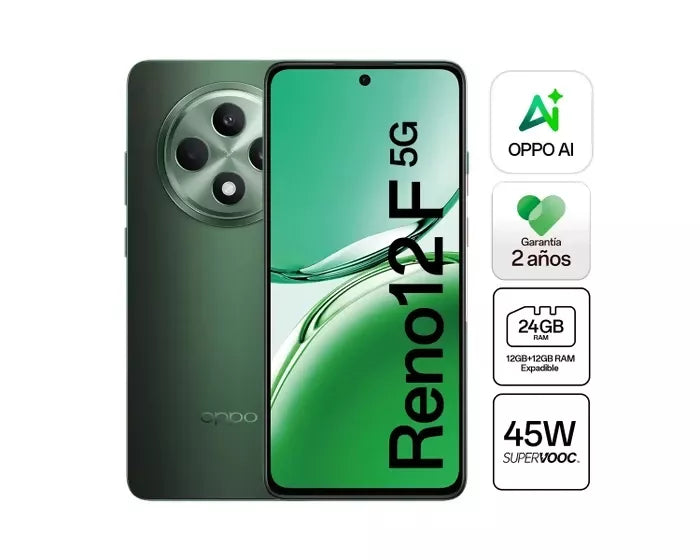 OPPO RENO 12F Celular Reacondicionado 256GB
