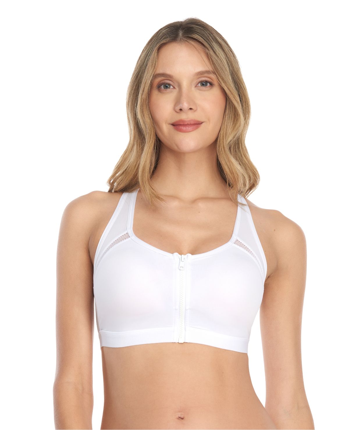 BRASIER DEPORTIVO | TIPO TOP | REALCE NATURAL | CIERRE FRONTAL | EN MICROFIBRA _ REF: 45386