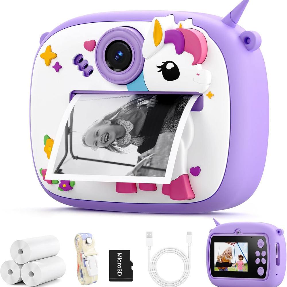 CÁMARA INSTANTÁNEA NIÑOS IMPRESIÓN TÉRMICA VIDEOS FOTOS M300