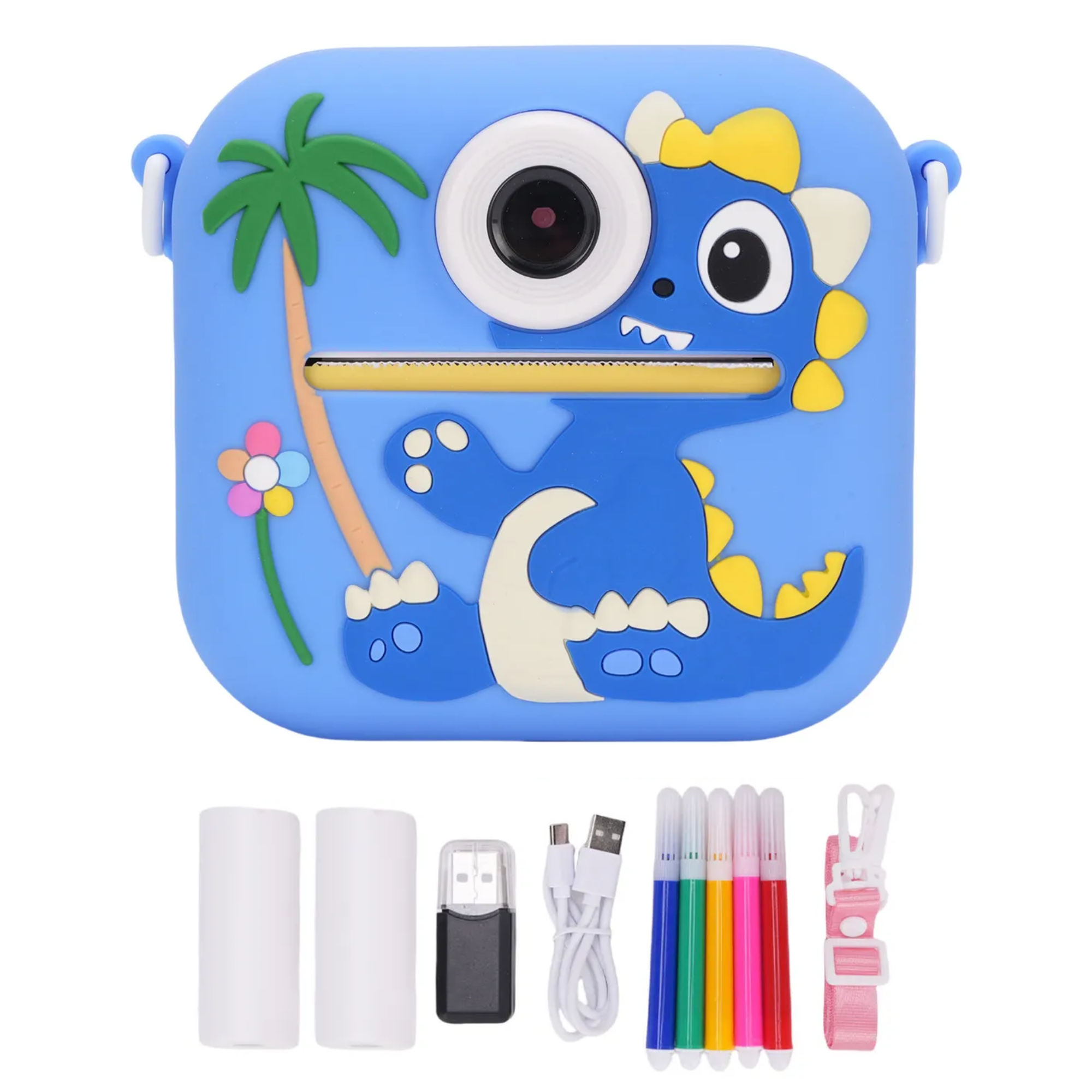 CÁMARA IMPRESIÓN INSTANTÁNEA VIDEO NIÑOS INFANTIL COLORES