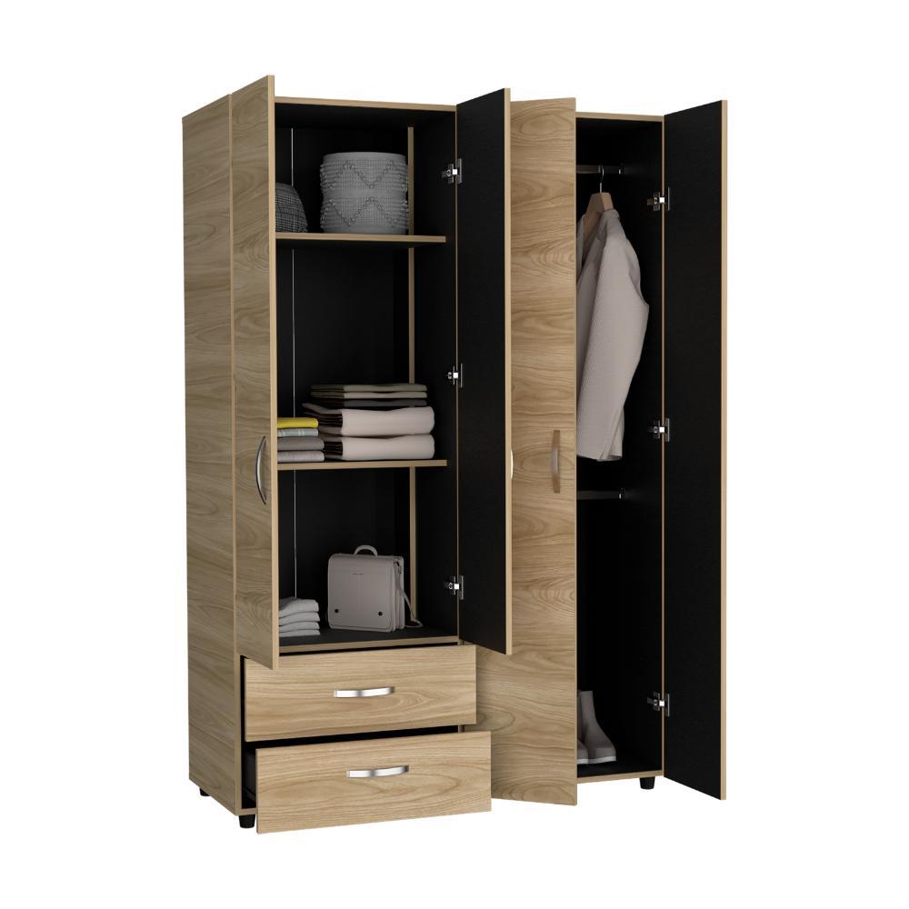 COMBO HABITACIÓN VINIS, INCLUYE CLOSET Y REPISA PARA TV FLOTANTE