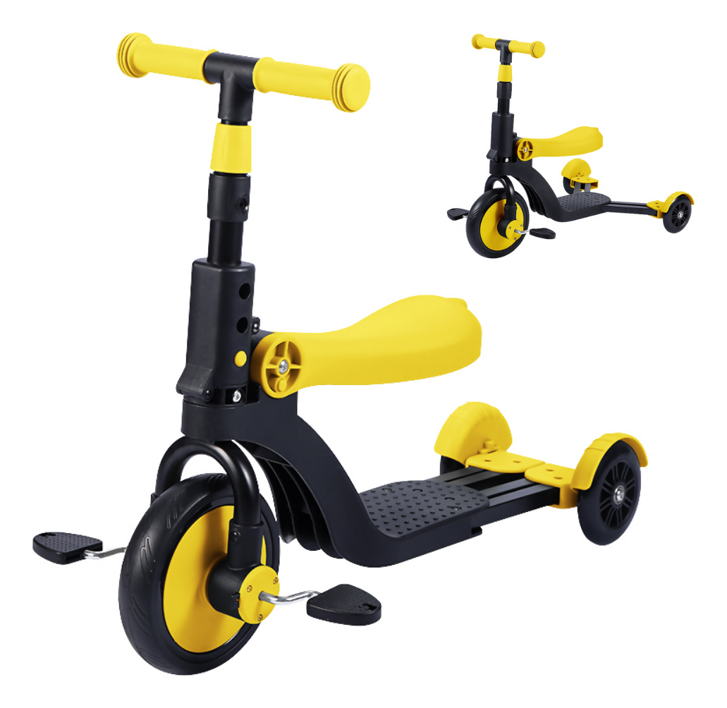 TRICICLO 3 EN 1 BICICLETA EQUILIBRIO INICIACION PEDALES