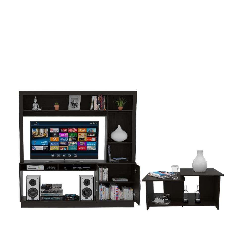 COMBO PARA SALA PURACÉ, INCLUYE MESA PARA TV Y MESA DE CENTRO