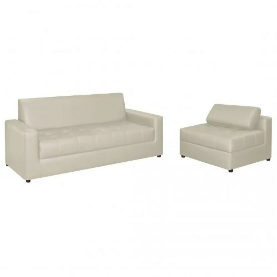 SOFÁ EN L ALONDRA CUERO SINTETICO