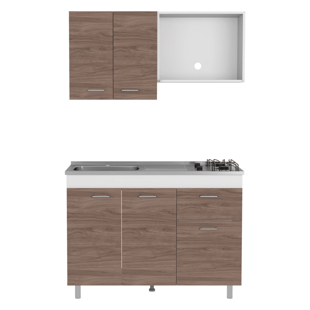 COCINA INTEGRAL ROXANA, BLANCO DUQUEZA Y CASTAÑO, INCLUYE MESON IZQUIERDO