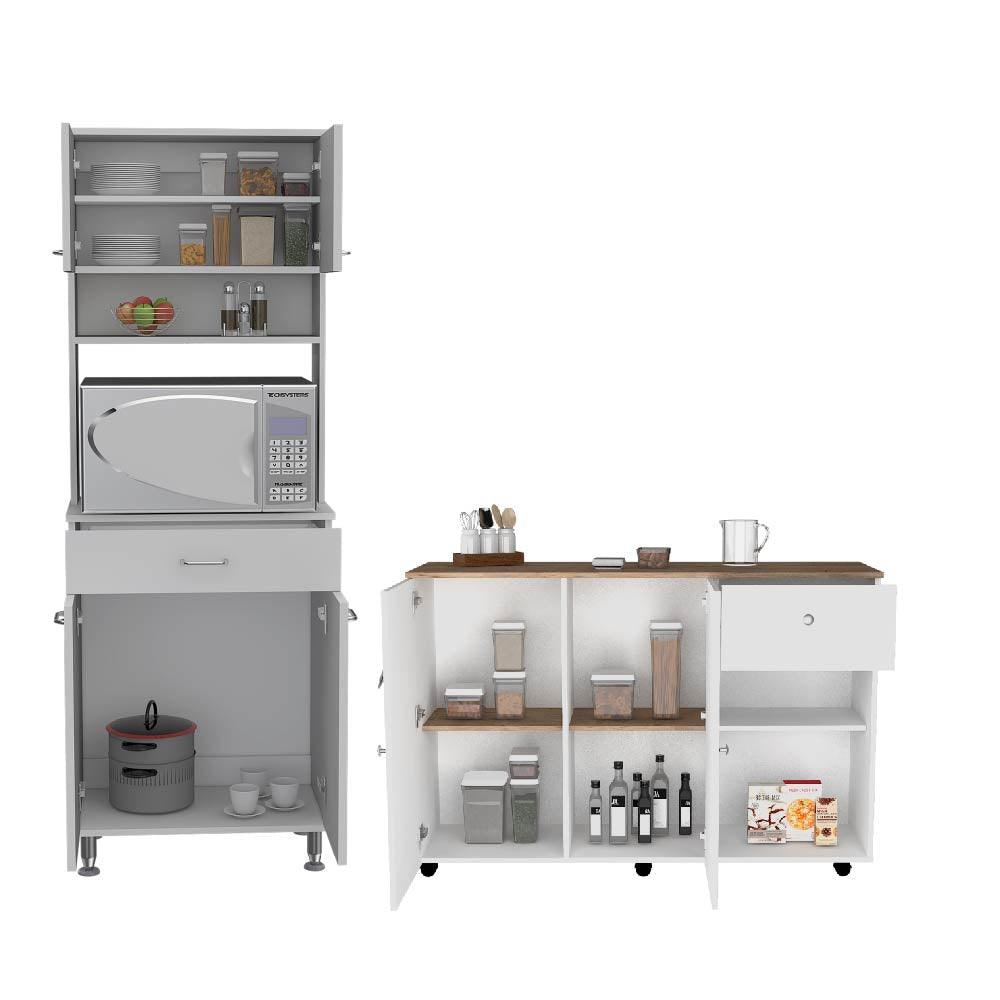 COMBO PARA COCINA VENECIA, INCLUYE BARRA DE COCINA Y ALACENA