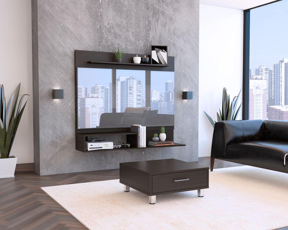 COMBO PARA SALA ROONEY, INCLUYE PANEL TV Y MESA DE CENTRO