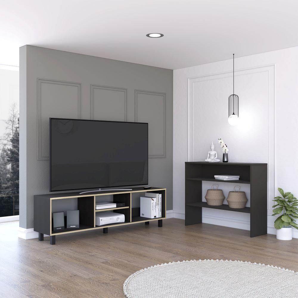 COMBO PARA SALA DALIA, INCLUYE MESA PARA TV Y MESA AUXILIAR