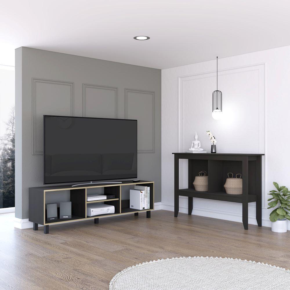 COMBO PARA SALA TORONTO, INCLUYE MESA PARA TV Y MESA AUXILIAR