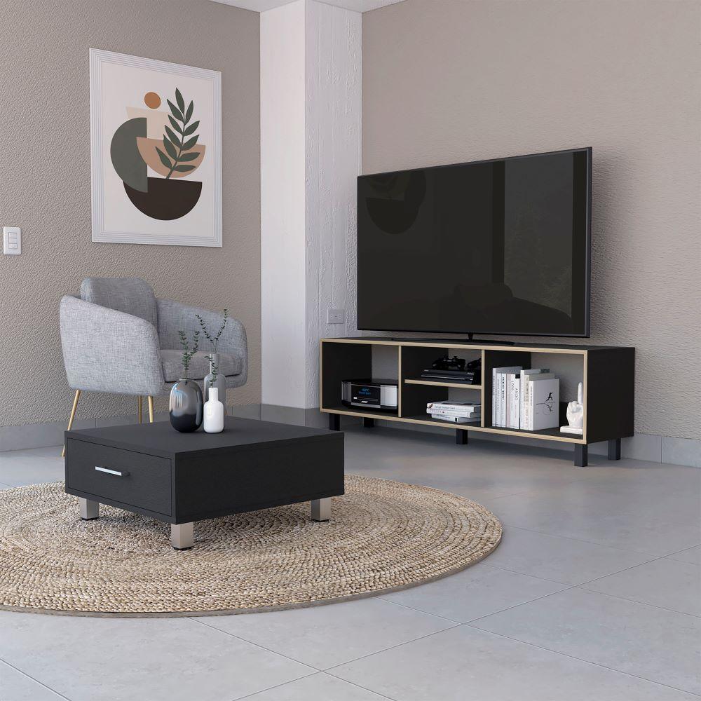 COMBO PARA SALA BULNES, INCLUYE MESA PARA TV Y MESA DE CENTRO