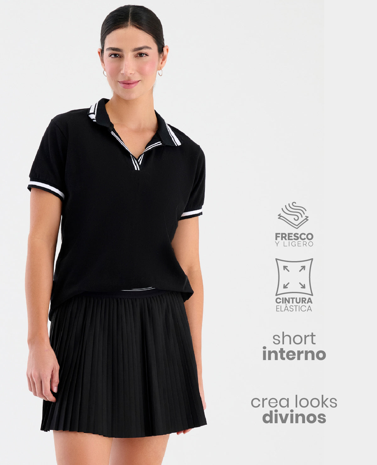 FALDA DEPORTIVA | ESTILO TENIS | SHORT INTERNO