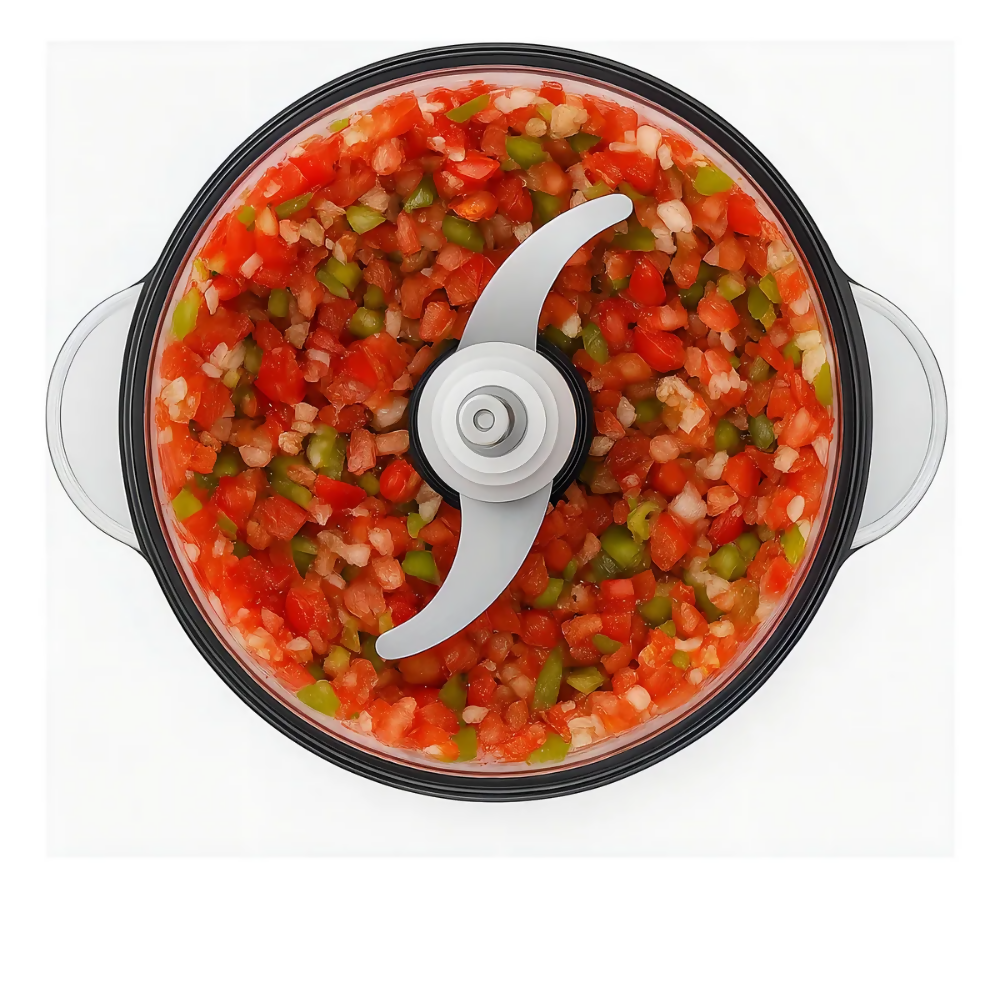 PROCESADOR PICATODO ELÉCTRICO MULTIFUNTION 3L 850W NEGRO ACERO VIDRIO