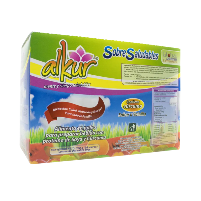 ALKUR SABOR VAINILLA X 30SOBRES