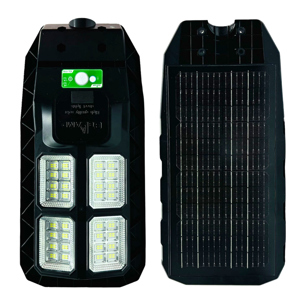 PANEL REFLECTOR SOLAR 600W CON SENSOR DE MOVIMIENTO 15 HORAS