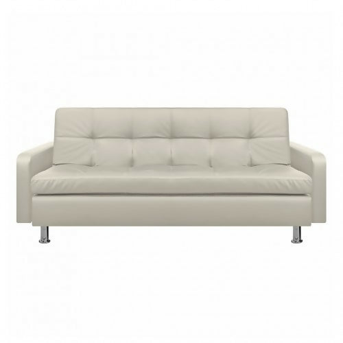 SOFÁ CAMA SOPHIE CUERO SINTÉTICO