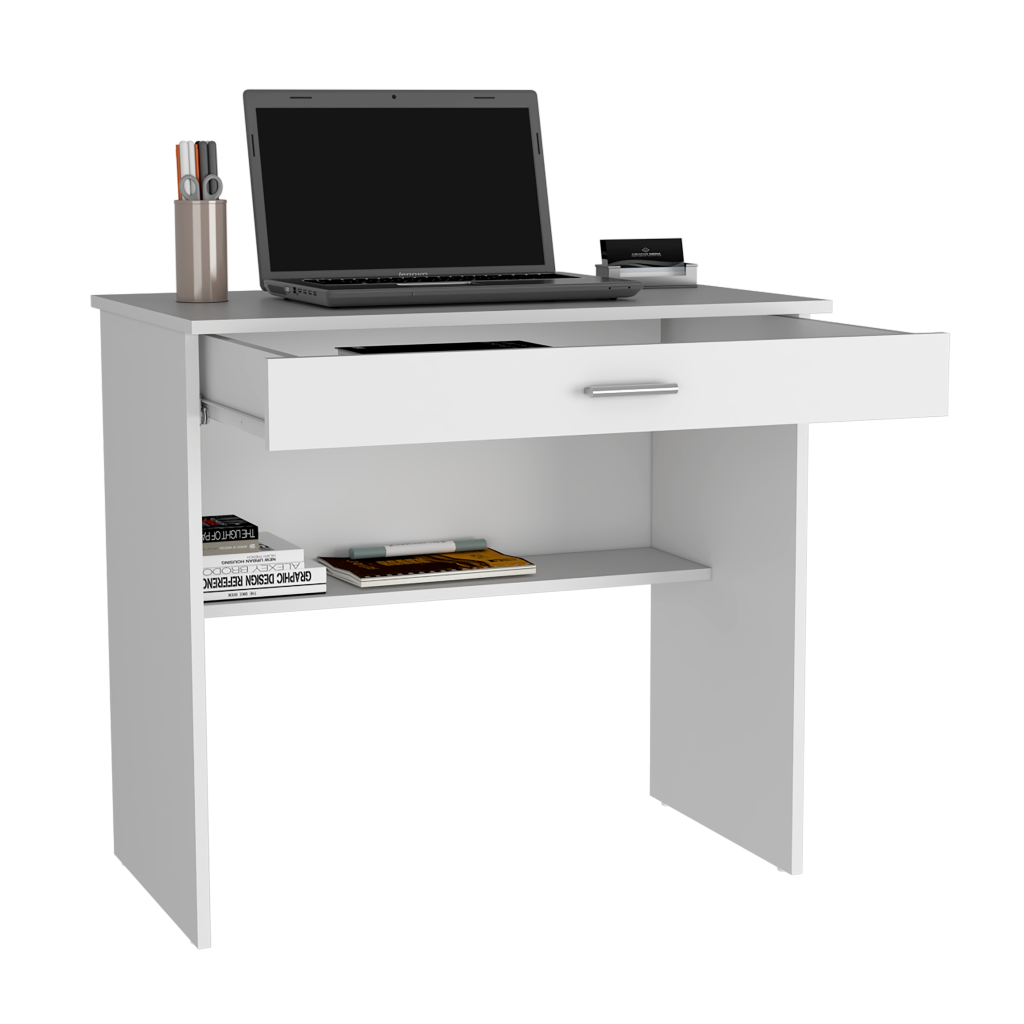 ESCRITORIO 80 CAJÓN, BLANCO REEMPLAZO