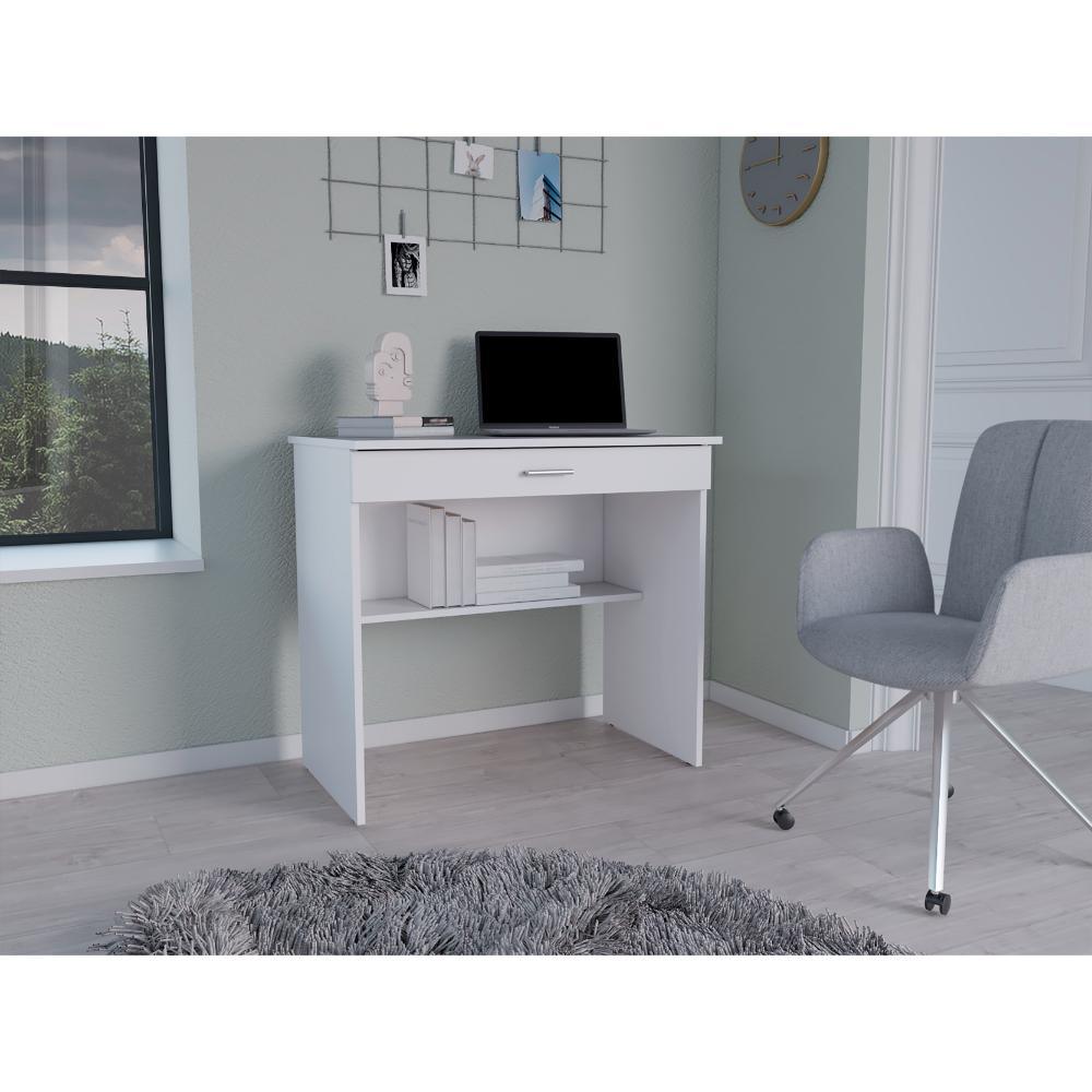 ESCRITORIO 80 CAJÓN, BLANCO ZF