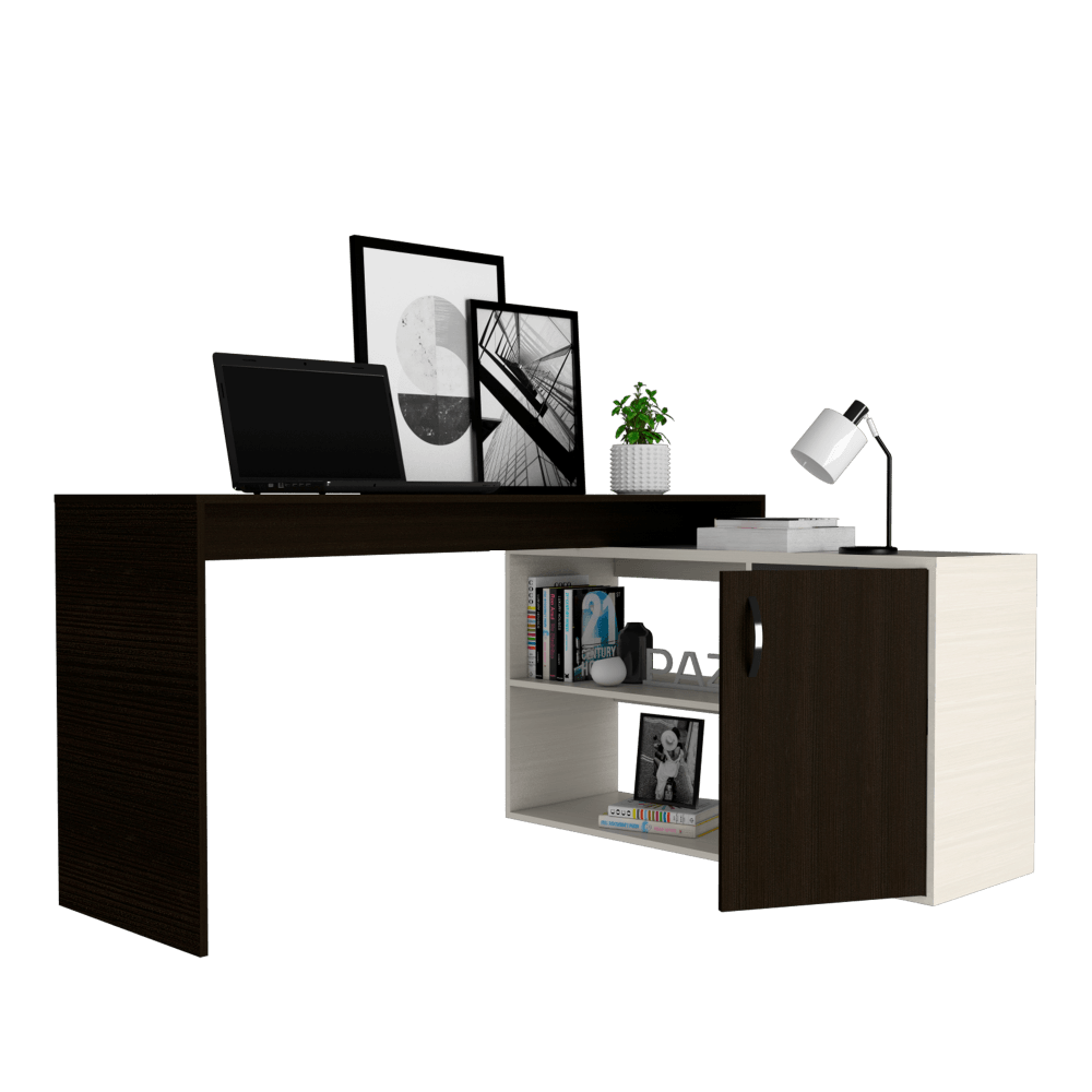 COMBO PARA OFICINA ZILIA, INCLUYE ESCRITORIO Y MESA DE NOCHE