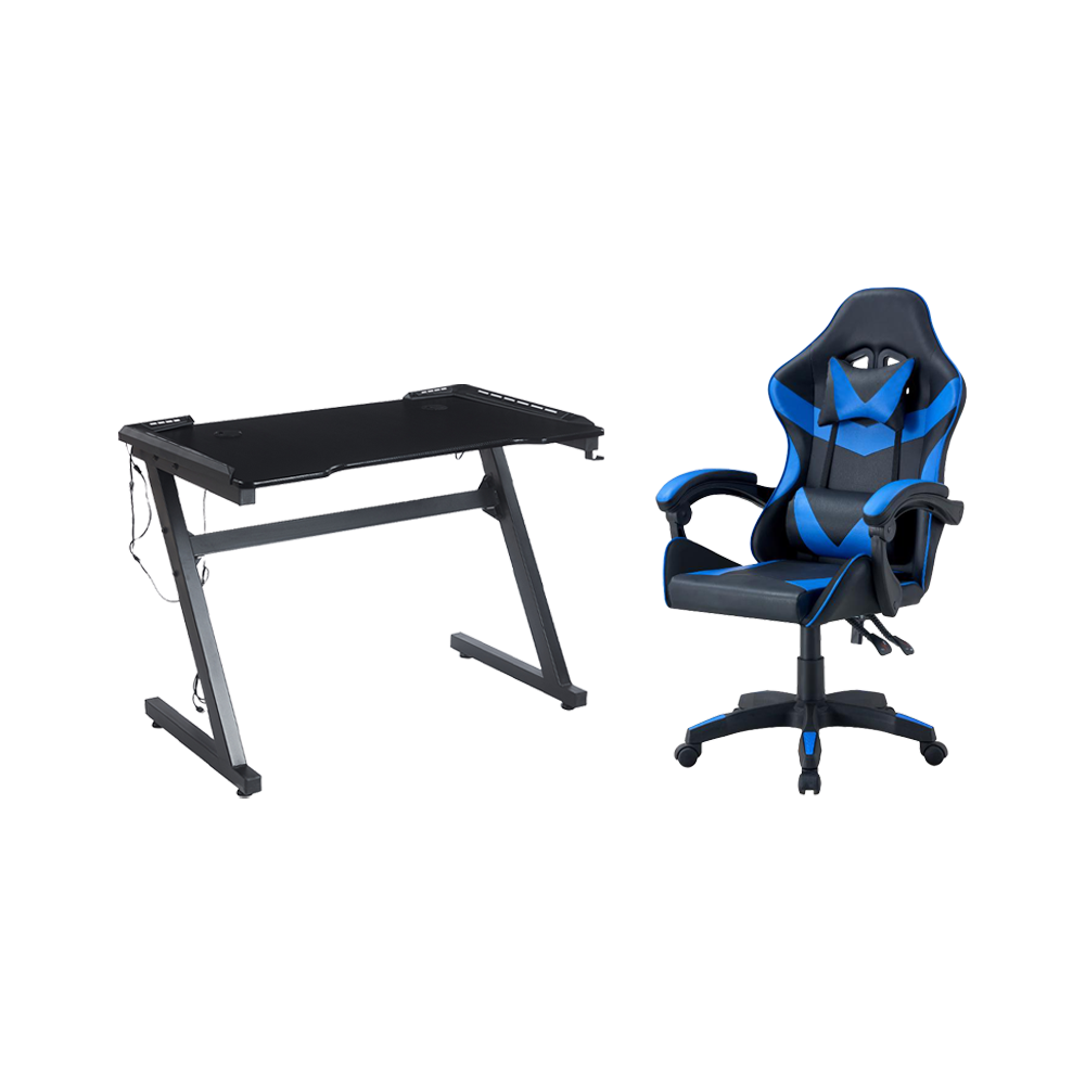 COMBO GAMER STELLAR, INCLUYE ESCRITORIO Y SILLA GAMER