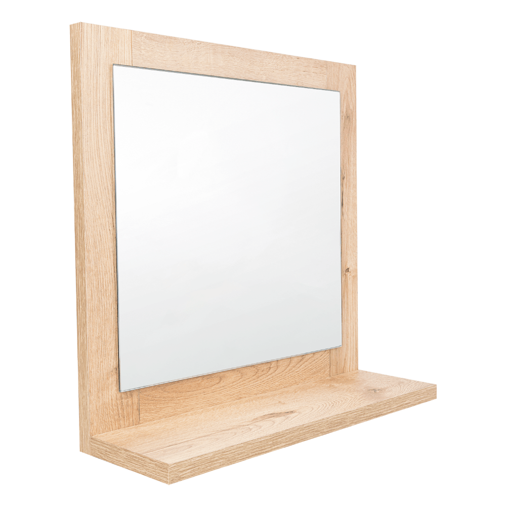 ESPEJO CUADRADO MAKE UP, BEIGE, DISEÑO MODERNO