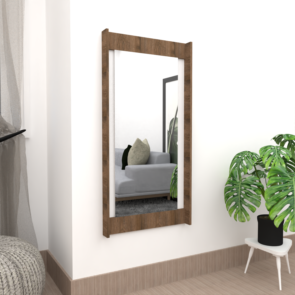 ESPEJO SCALA RECTANGULAR 140X60, CON DISEÑO MODERNO