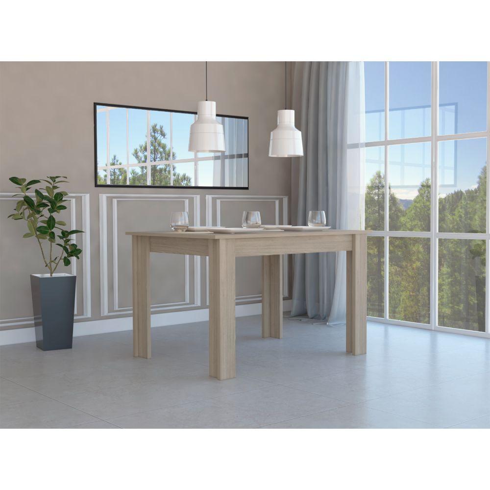 COMEDOR ESTRELLA, BEIGE, PARA 4 PUESTOS, NO INCLUYE SILLAS