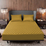 Combo protector colchon sencillo acolchado 100x190cm