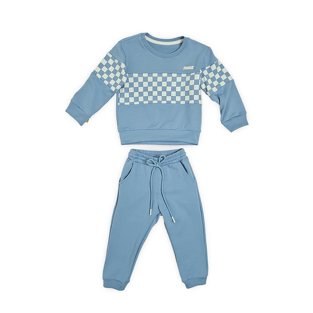 51993 CONJUNTO INFANTIL NIÑO BEBÉ  PISTA BUZO Y SUDADERA DEPORTIVA