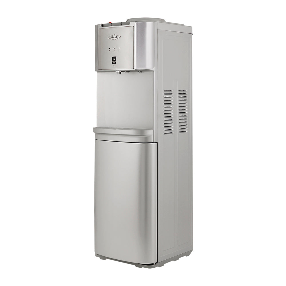Dispensador De Agua De Piso Con Gabinete, Plateado