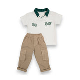 51982 CONJUNTO INFANTIL NIÑO - POLO SPORT NÚMERO 23 Y PANTALÓN CARGO