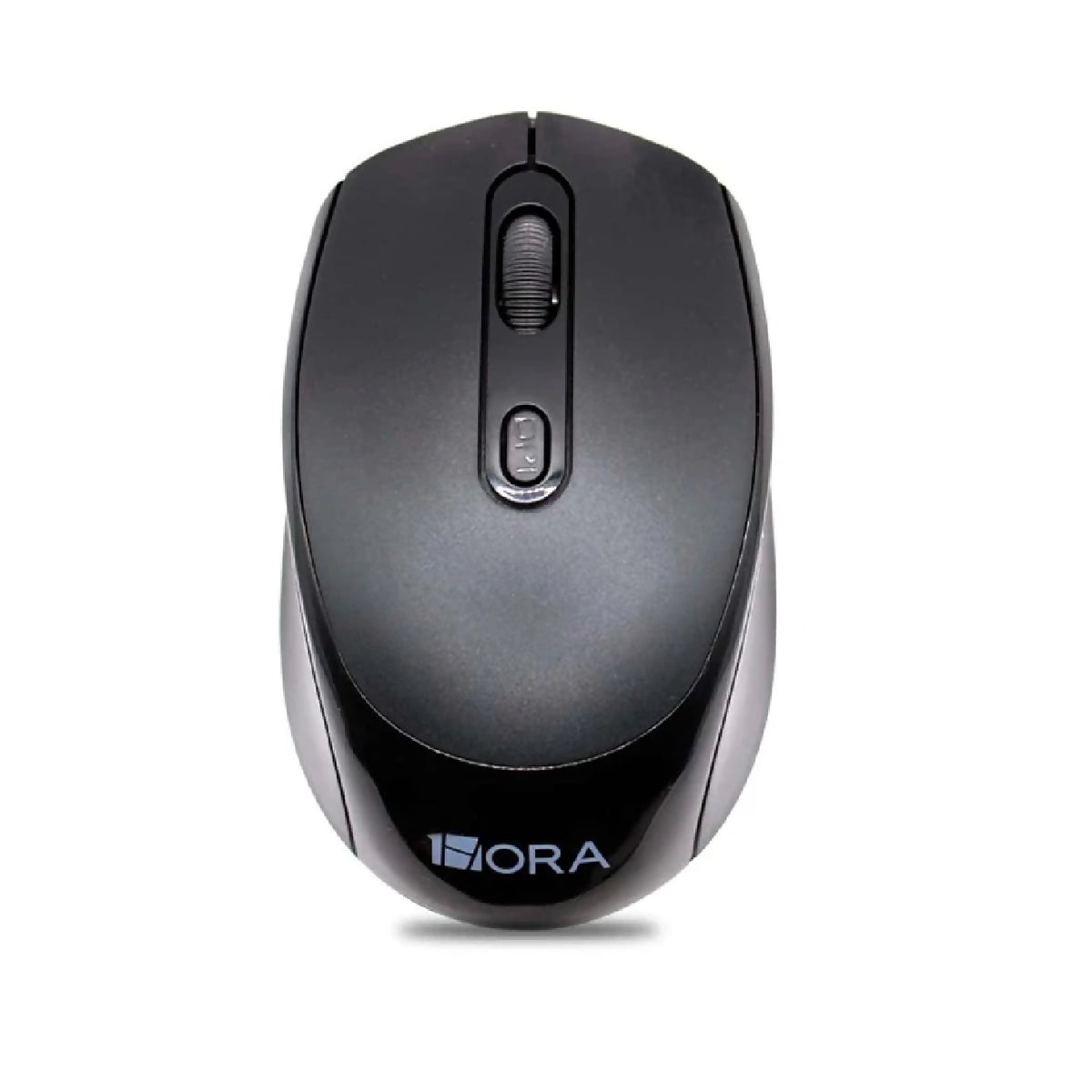 MOUSE INALÁMBRICO RAT001 NEGRO (USB 2.4 GHZ - PILA AA)