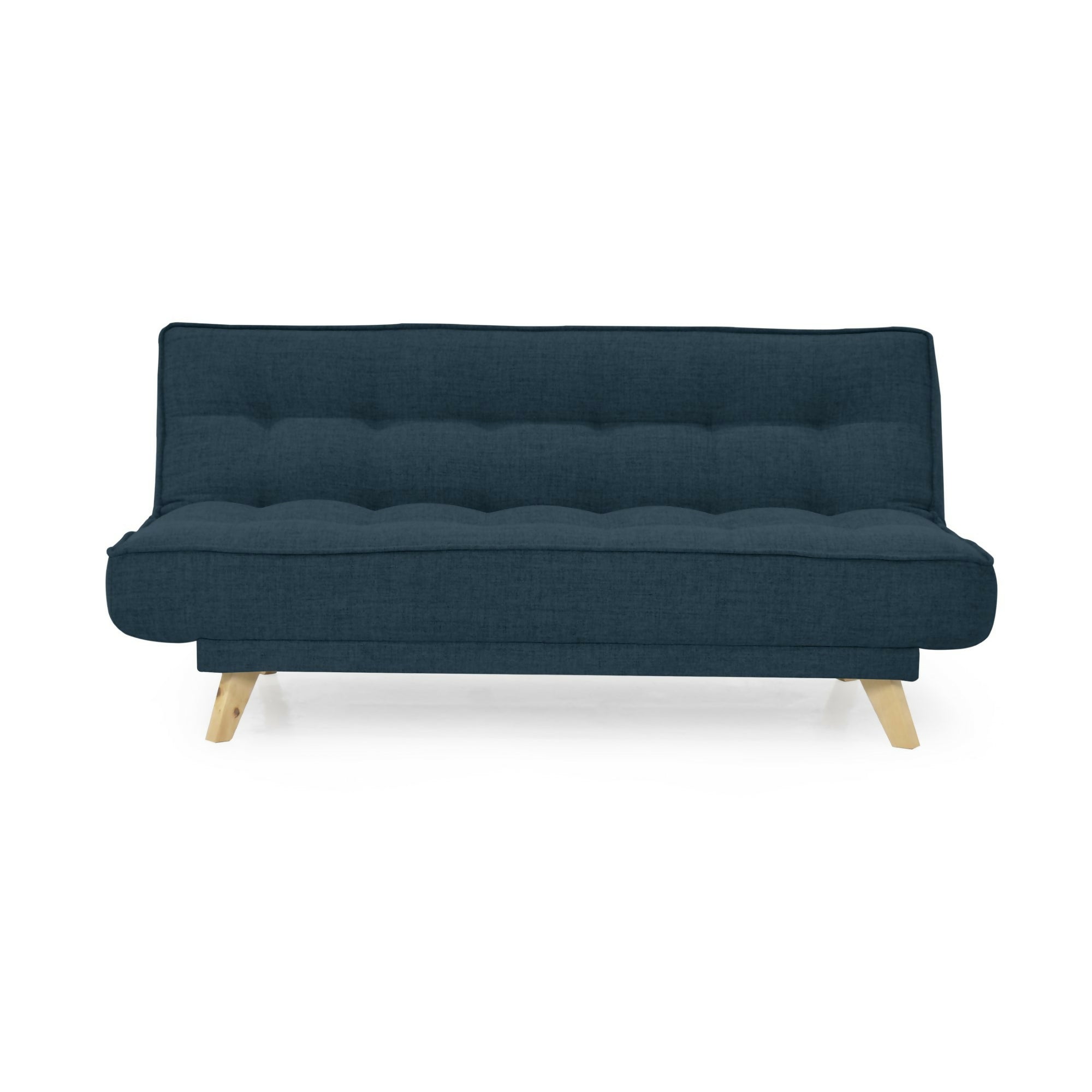 SOFA CAMA 3 POSICIONES GALES 180X90X84 TAPIZADO EN TELA PLOMO