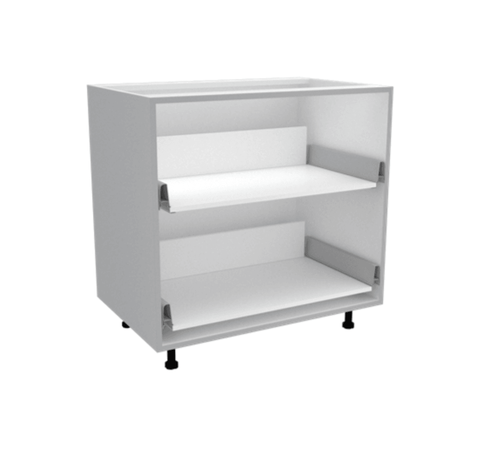 GABINETE INFERIOR, CHESTER, BLANCO PERLA, CON DOS ENTREPAÑOS