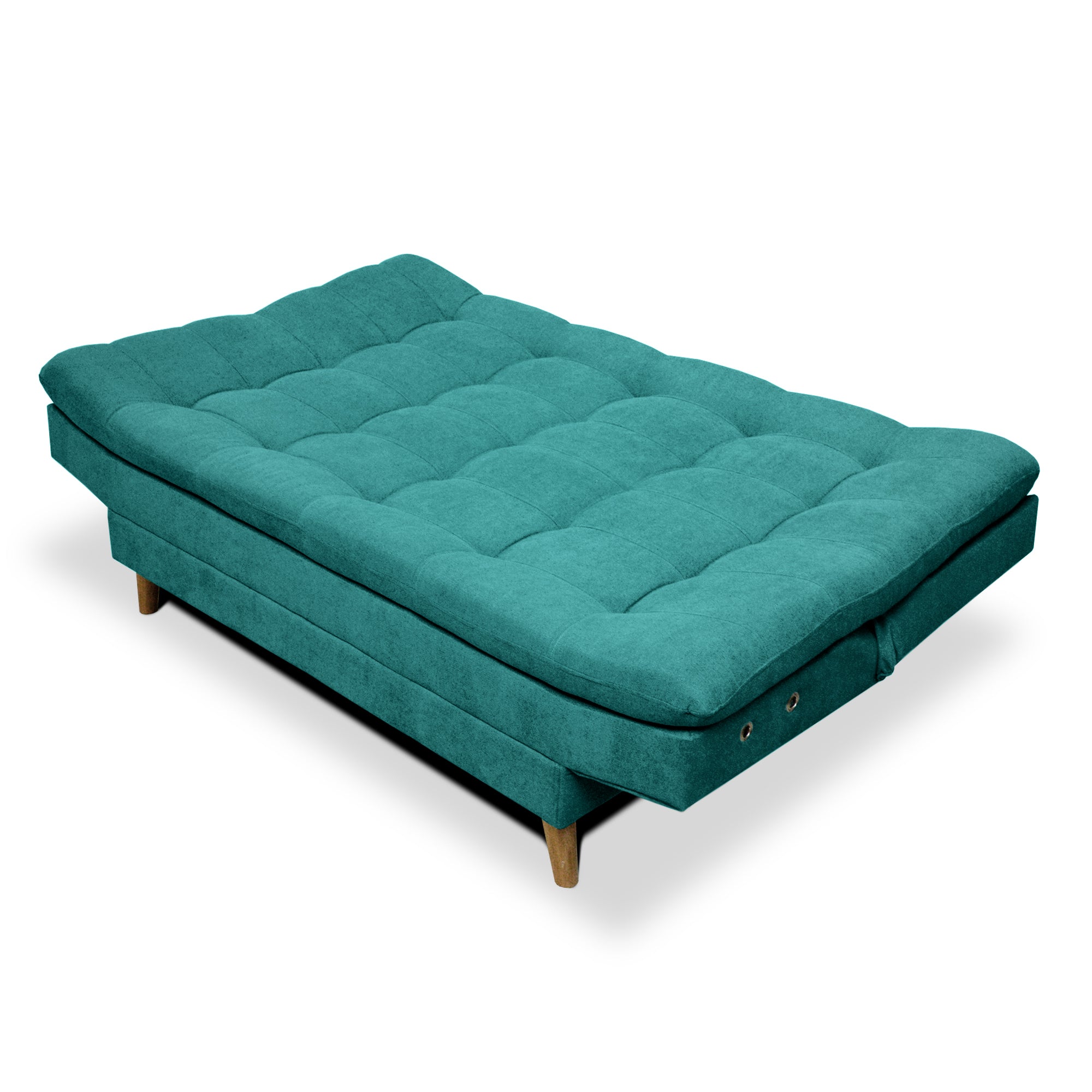 SOFÁ CAMA CARVALLO LUX 3PSC 100X60X185 TURQUESA