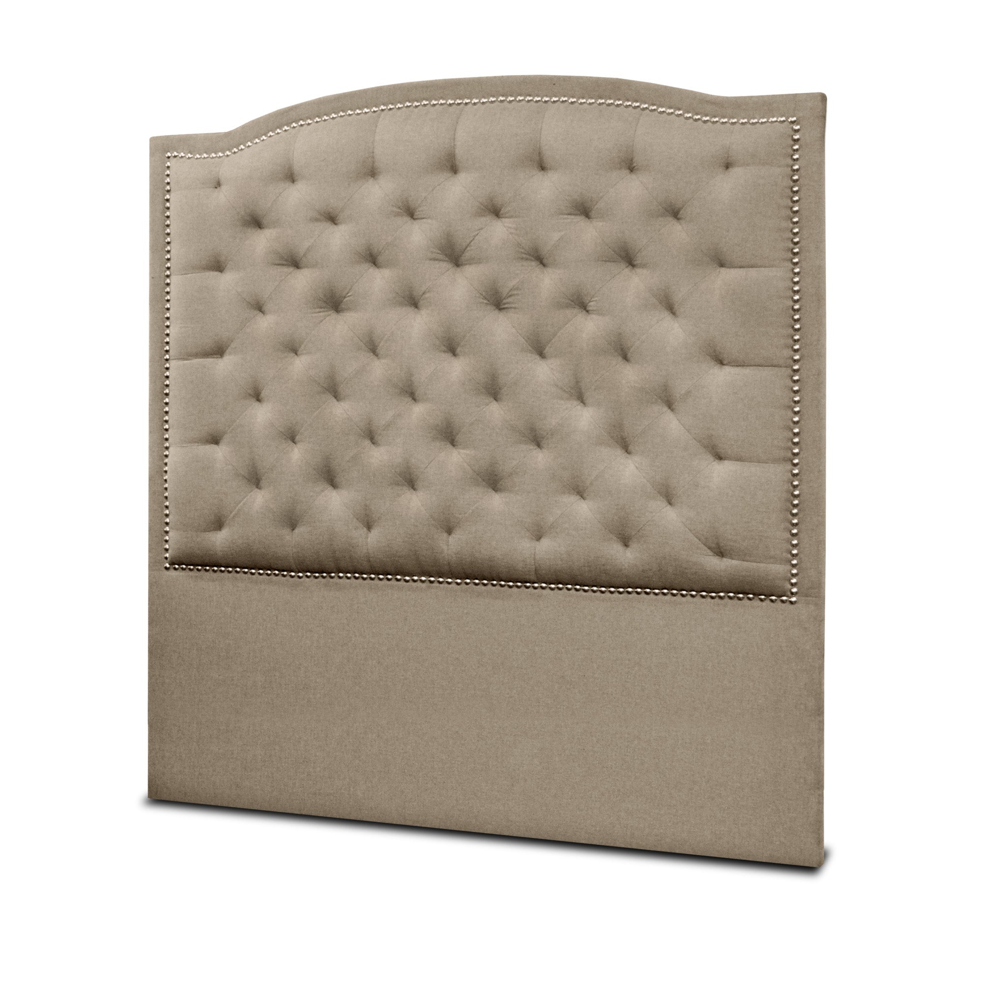 CABECERO LAWRENCE CAPITONEADO 160X140X10 CAMEL