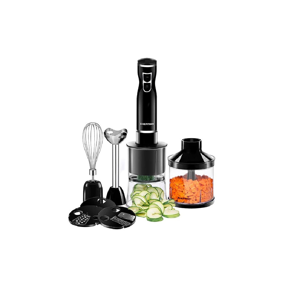 KIT DE PREPARACIÓN DE ALIMENTOS BATIDORA DE INMERSIÓN 6-EN-1 300 W