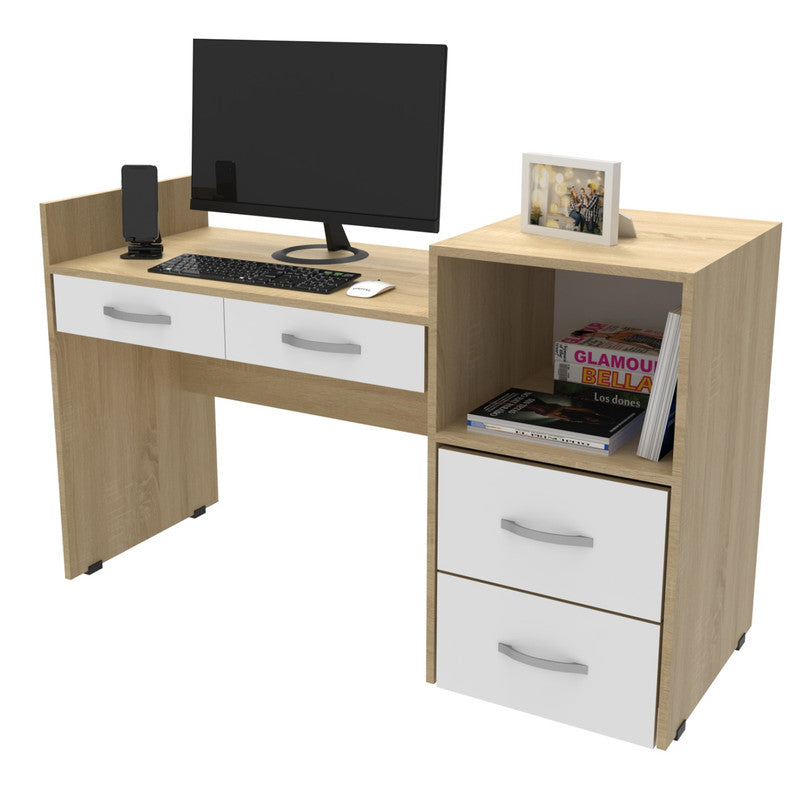 ESCRITORIO CIK CAFE 123.5 X 76 X 48/CAFE