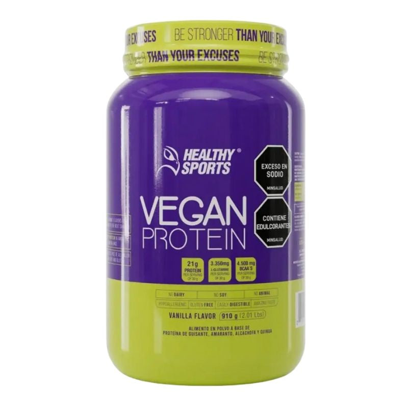 HEALTHY SPORTS VEGAN PROTEIN VAINILLA X 910G